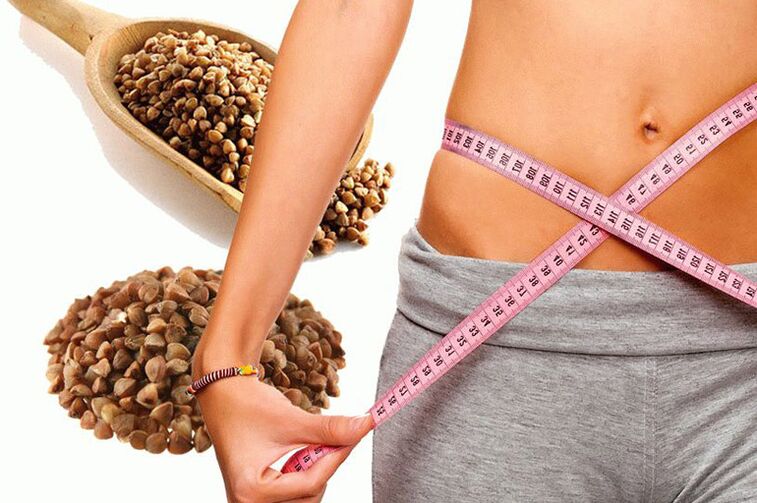Effective weight loss with buckwheat