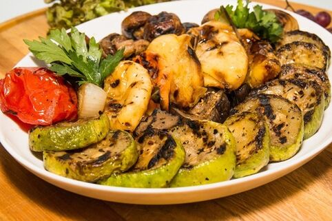 grilled vegetables for weight loss