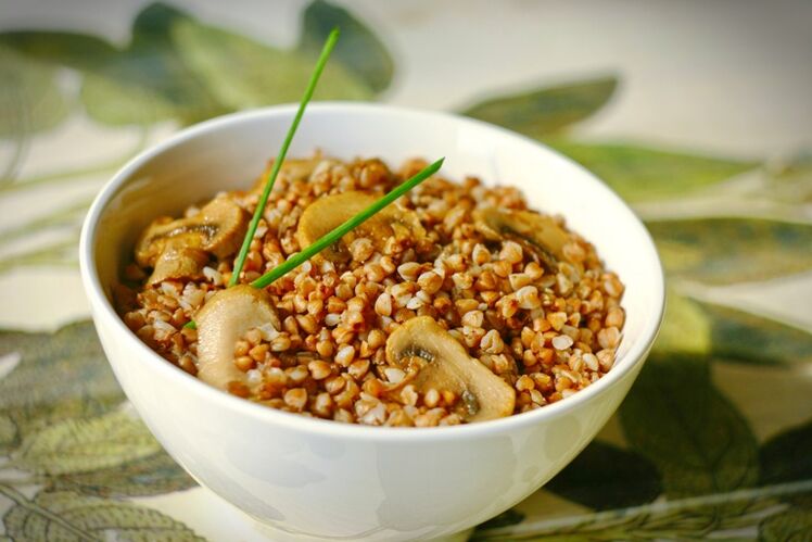 buckwheat with mushrooms for weight loss