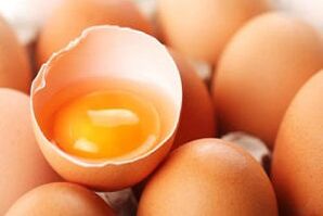 weight loss chicken eggs
